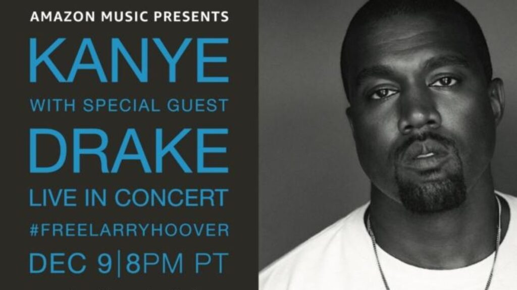 Amazon Kanye x Drake: Free Larry Hoover poster (2021)