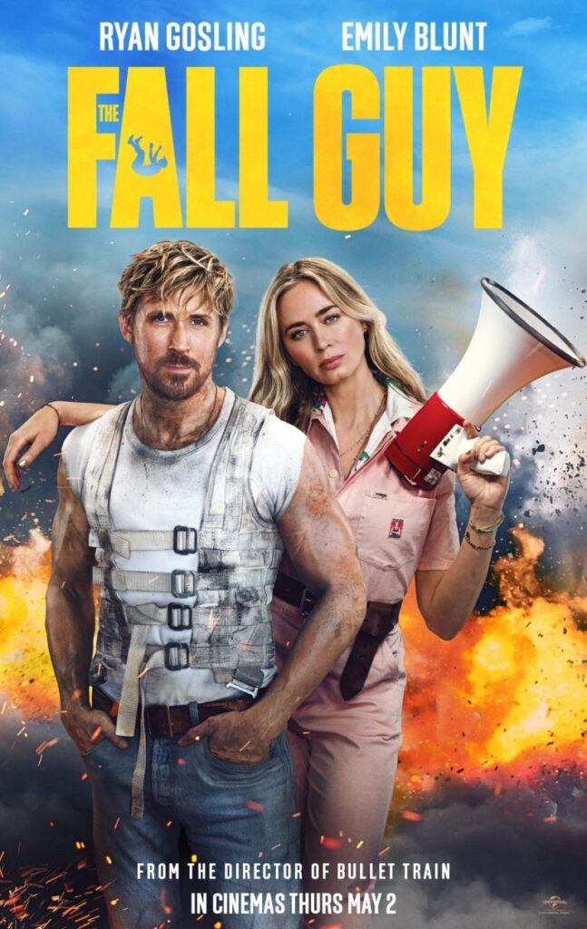 The Fall Guy with Ryan Gosling movie poster