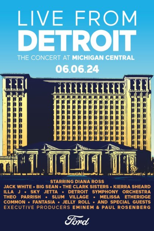 Live from Detroit: The Concert at Michigan Central (2024) poster